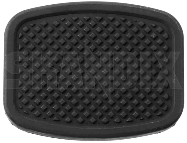 Pedal lining Clutch pedal Brake pedal 7193188 (1002924) - Saab 92, 93, 95, 96, 99, Sonett II, Sonett III, Sonett V4 - Keywords: accelerator pedal fitting brake pedal fitting clutch pedal fitting pedal fitting pedal lining clutch pedal brake pedal Own-label brake clutch pedal rubber