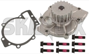 Water pump 30751700 (1002948) - Volvo 850, 900, C30, C70 (2006-), C70 (-2005), S40 V40 (-2004), S40 V50 (2004-), S60 (2011-2018), S60 (-2009), S70 V70 (-2000), S80 (2007-), S80 (-2006), V70 (2008-), V70 P26 (2001-2007), V70 XC (-2000), XC70 (2001-2007), XC90 (-2014) - cooling pumps engine coolant pumps water pump Own-label      23 block engine mm pump screws seal water with