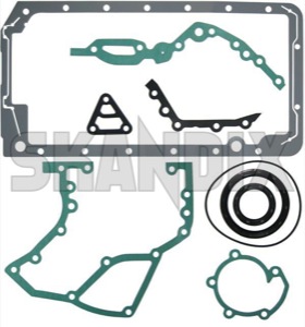 Gasket set, Crank case  (1002985) - Saab 90, 900 (-1993), 99 - gasket set crank case packning seal Own-label 