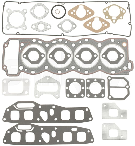 Gasket set, Cylinder head 9337247 (1002987) - Saab 90, 900 (-1993), 99 - ОЕ-Numbers: 8819146 - Keywords: cylinderhead gasket set cylinder head packning seal Own-label