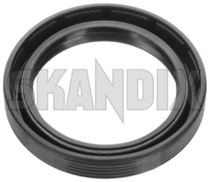 Radial oil seal, Differential 8731804 (1002999) - Saab 90, 99, 900 (-1993), 9000 - radial oil seal differential skandix SKANDIX      differential drive left outlet output shaft transmission