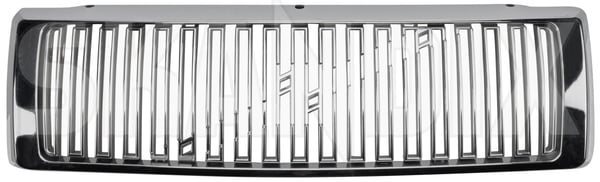 Gitter, Kühlergrill ohne Strebe ohne Emblem 3451727 (1003017) - Volvo 400 - Keywords: 460 frontgrille gitter gitter kuehlergrill ohne strebe ohne emblem grille kuehlergrille kuelergril kuelergrill Hausmarke chrom emblem ohne strebe