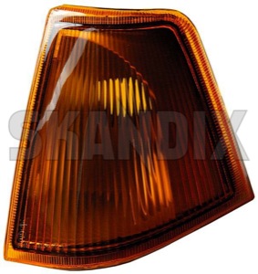 Indicator, front left 3417382 (1003020) - Volvo 400 - frontindicator indicator front left Own-label bulb holder left without