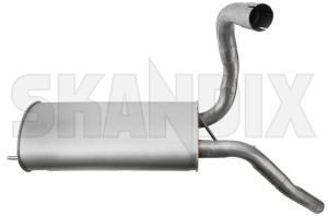 Rear Silencer 3458959 (1003045) - Volvo 400 - end silencer rear silencer Own-label clamp pipe without