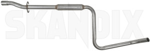 Front silencer  (1003048) - Volvo 400 - front silencer Own-label clamp pipe without