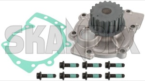 Water pump 30751700 (1003081) - Volvo 850, 900, C30, C70 (2006-), C70 (-2005), S40, V40 (-2004), S40, V50 (2004-), S60 (2011-2018), S60 (-2009), S70, V70 (-2000), S80 (2007-), S80 (-2006), V70 (2008-), V70 P26 (2001-2007), V70 XC (-2000), XC70 (2001-2007), XC90 (-2014) - cooling pumps engine coolant pumps water pump Genuine      23 block engine mm pump screws seal water with