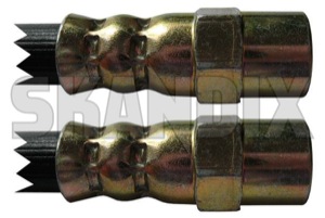 Brake hose Rear axle fits left and right 3516568 (1003099) - Volvo 850, C70 (-2005), S70, V70 (-2000) - brake hose rear axle fits left and right Own-label      and awd axle body fits left rear right without
