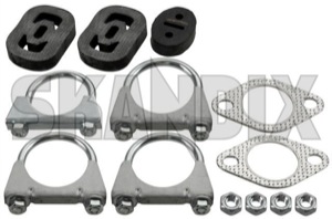 Mounting kit, Exhaust system  (1003275) - Saab 90, 900 (-1993) - mounting kit exhaust system Own-label 