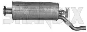 Rear Silencer 5467048 (1003325) - Saab 9000 - end silencer rear silencer Own-label 