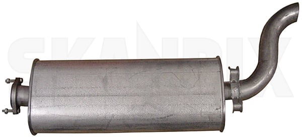 Rear Silencer 5467071 (1003331) - Saab 9000 - ОЕ-Numbers: 8822207, 8975062, 9374109, 9393307 - Keywords: end silencer muffler mufler rear silencer Own-label