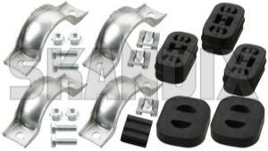 Mounting kit, Exhaust system  (1003350) - Saab 9-3 (-2003), 900 (1994-) - mounting kit exhaust system Own-label 