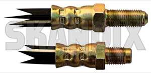 Brake hose Front axle fits left and right 8940819 (1003501) - Saab 90, 900 (-1993), 99 - brake hose front axle fits left and right Own-label and axle fits front left right