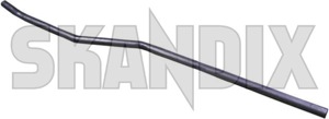 Intermediate exhaust pipe 8831422 (1003511) - Saab 93, 96 - intermediate exhaust pipe Own-label      end front section silencer