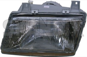 Headlight left H4 9125279 (1003581) - Saab 9000 - headlight left h4 Own-label for h4 left righthand right hand traffic