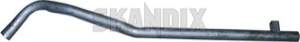 Exhaust pipe single, round 7536097 (1003592) - Saab 90 - exhaust pipe single round Own-label bent round single single 