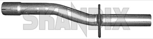 Intermediate exhaust pipe from Catalytic converter to Front silencer 3473005 (1003689) - Volvo 400 - intermediate exhaust pipe from catalytic converter to front silencer Genuine      catalytic catyltic converter from front silencer to