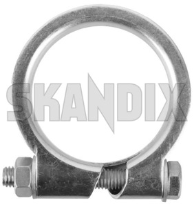 SKANDIX Shop Universalteile: Rohrschelle, Abgasanlage 48 mm Stahl