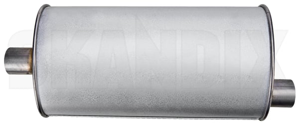 23051 WALKER Endschalldämpfer Länge: 600mm, Ohne Anbauteile Für VOLVO V70, C70, S70 | Preis Und Erfahrung