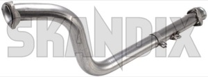 Downpipe single tube 9146796 (1003780) - Volvo 700, 900 - downpipe single tube exhaust pipe header pipe Genuine single tube