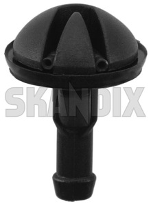 Nozzle, Windscreen washer fits left and right for Windscreen 1342865 (1003804) - Volvo 700 - nozzle windscreen washer fits left and right for windscreen squirter jet nozzle window washer nozzle wiper washer nozzle Own-label and cleaning fits for left right window windscreen
