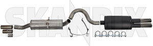 Sports silencer set from Catalytic converter  (1003850) - Volvo 700, 900 - sports silencer set from catalytic converter simons Simons abe  abe  2,5 25 2 5 2,5 25inch 2 5inch 63,5 635 63 5 63,5 635mm 63 5mm addon add on axle catalytic certification converter double double  doubleexhaust doublepipeexhaust doublepipes for from general inch material mm rigid rolled vehicles with without