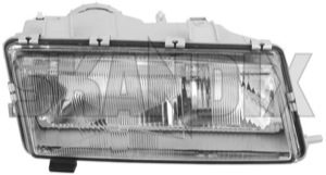 Headlight right H1 9081381 (1003928) - Saab 9000 - headlight right h1 Own-label aiming for h1 headlight motor right righthand right hand traffic without