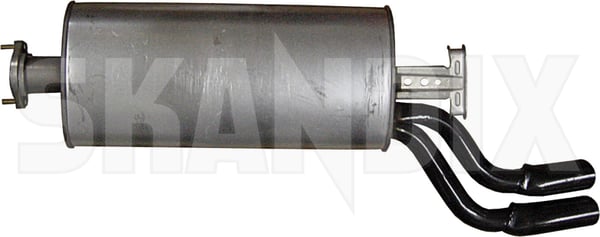 Rear Silencer 5467162 (1003952) - Saab 9000 - ОЕ-Numbers: 4164315 - Keywords: end silencer muffler mufler rear silencer Genuine double double  doubleexhaust doublepipeexhaust doublepipes rolled