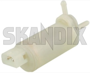 Wiper Washer Pump Motor 30525922 (1003990) - Saab 90, 900 (-1993), 9000 - water pump cleaning water system water pump  cleaning water system window washer pump wiper washer pump motor skandix SKANDIX cleaning for gasketseal gasket seal window windscreen without