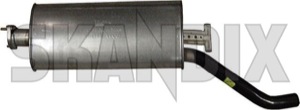 Rear Silencer 5467048 (1004030) - Saab 9000 - end silencer rear silencer Genuine round single single 