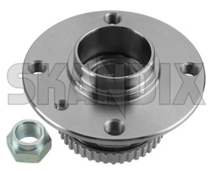 Wheel bearing Rear axle fits left and right 3472719 (1004038) - Volvo 400 - wheel bearing rear axle fits left and right Own-label abs and axle fits for hub integrated left rear right ring sensor vehicles with