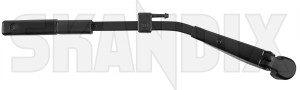 Wiper arm, Headlight cleaning right 1392946 (1004040) - Volvo 200 - wiper arm headlight cleaning right wipers Genuine jet right with