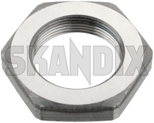 Nut, Gearbox main shaft 8702359 (1004104) - Saab 90, 900 (-1993), 99 - gearboxshaft mainshaft nut gearbox main shaft nuts primaryshaft Genuine 