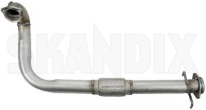 Downpipe single tube flexible 5466826 (1004232) - Saab 9000 - downpipe single tube flexible exhaust pipe header pipe Own-label flexible single tube