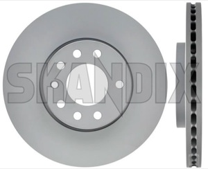 Brake disc Front axle internally vented 32025723 (1004236) - Saab 9-3 (-2003), 9-5 (-2010), 900 (1994-) - brake disc front axle internally vented brake rotor brakerotors rotors zimmermann Zimmermann 15 15inch 2 288 288mm additional and axle fits front inch info info  internally left mm note pieces please right vented