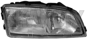 Headlight right H7 8628618 (1004253) - Volvo C70 (-2005), S70, V70 (-2000), V70 XC (-2000) - headlight right h7 Genuine aiming bulb for h7 headlight included motor right righthand right hand traffic with