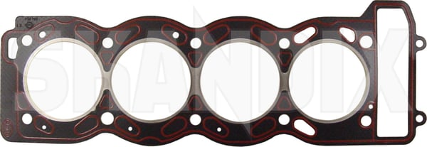 Gasket, Cylinder head 9185695 (1004260) - Saab 9-3 (-2003), 900 (1994-), 9000 - ОЕ-Numbers: 9144528, 9179235 - Keywords: cylinderhead gasket cylinder head packning seal Own-label      crankcase cylinderhead form gasket