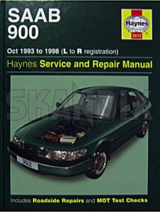 Repair shop manual Saab 900 94- English  (1004294) - Saab 900 (1994-) - manual manuals repair book repair books repair shop manual saab 900 94 english haynes Haynes 900 94  94 94  9780857336248 english saab