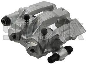 Brake caliper Front axle left 8111061 (1004303) - Volvo 700, 900 - brake caliper front axle left skandix SKANDIX 2 2pistons abs axle bendix bolts for front guide internally left pistons system vehicles vented without