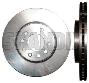 Brake disc Front axle internally vented 4241428 (1004477) - Saab 900 (1994-) - brake disc front axle internally vented brake rotor brakerotors rotors Genuine 2 additional axle front info info  internally note pieces please vented