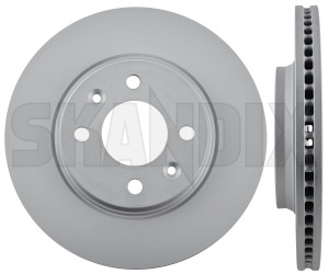 Brake disc Front axle internally vented 4002150 (1004480) - Saab 900 (-1993), 9000 - brake disc front axle internally vented brake rotor brakerotors rotors Genuine 2 additional axle front info info  internally note pieces please vented