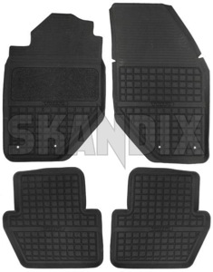 SKANDIX Shop Volvo Ersatzteile: Fußmattensatz grau bestehend aus 4 Stück  9421998 (1004520)