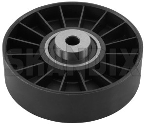Guide pulley, V-ribbed belt 9146139 (1004571) - Volvo 850, 900, C70 (-2005), S70, V70 (-2000), V70 XC (-2000) - guide pulley v ribbed belt guide pulley vribbed belt Own-label engines exhaust for gas recirculation with without