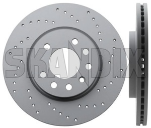 Brake disc Front axle perforated internally vented Sport Brake disc 4241428 (1004671) - Saab 900 (1994-) - brake disc front axle perforated internally vented sport brake disc brake rotor brakerotors rotors zimmermann Zimmermann abe  abe  2 additional axle brake certification disc front general info info  internally note perforated pieces please sport vented with