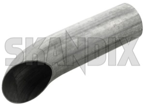 Exhaust pipe hidden Tailpipe 31372168 (1004766) - Volvo 850, V70 (-2000) - exhaust pipe hidden tailpipe Own-label clamp hidden pipe round tailpipe without