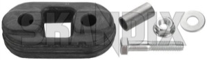 Rubber mount, Silencer 30873097 (1004772) - Volvo S40, V40 (-2004) - rubber mount silencer Own-label rear side silencer