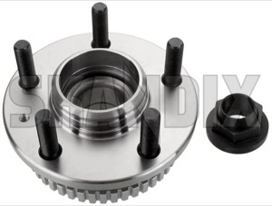 Wheel bearing Front axle fits left and right 271905 (1004909) - Volvo 900, S90, V90 (-1998) - wheel bearing front axle fits left and right Own-label and axle fits front left right