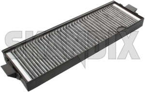 Cabin air filter Activated Carbon 32020156 (1004929) - Saab 9-3 (-2003), 900 (1994-) - airfilter cabin air filter activated carbon cabin filter cabinfilter interior air filter skandix SKANDIX activated carbon filtre multi multifilter
