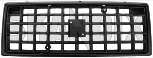 Radiator grill Turbo without Rod without Emblem with square grid black 3518656 (1004953) - Volvo 700, 900 - grille radiator grill turbo without rod without emblem with square grid black Own-label black emblem fog grid included lights rod square turbo with without