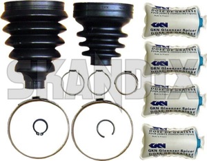 Drive-axle boot inner outer fits left and right Kit 30899069 (1004968) - Volvo S40, V40 (-2004) - axle boots cv boot drive axle boot inner outer fits left and right kit driveaxle boot inner outer fits left and right kit driveshaft Genuine and fits inner kit left outer right