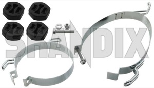Mounting kit, Exhaust system 31372144 (1005066) - Volvo 700, 900 - mounting kit exhaust system Genuine bracket clamps for holding mounts pipe rubber silencer with without